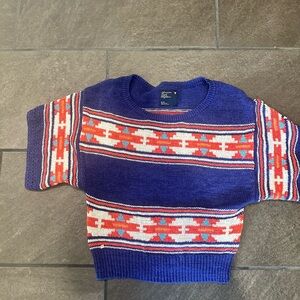 American Eagle Outfitters Aztec Crewneck Sweater